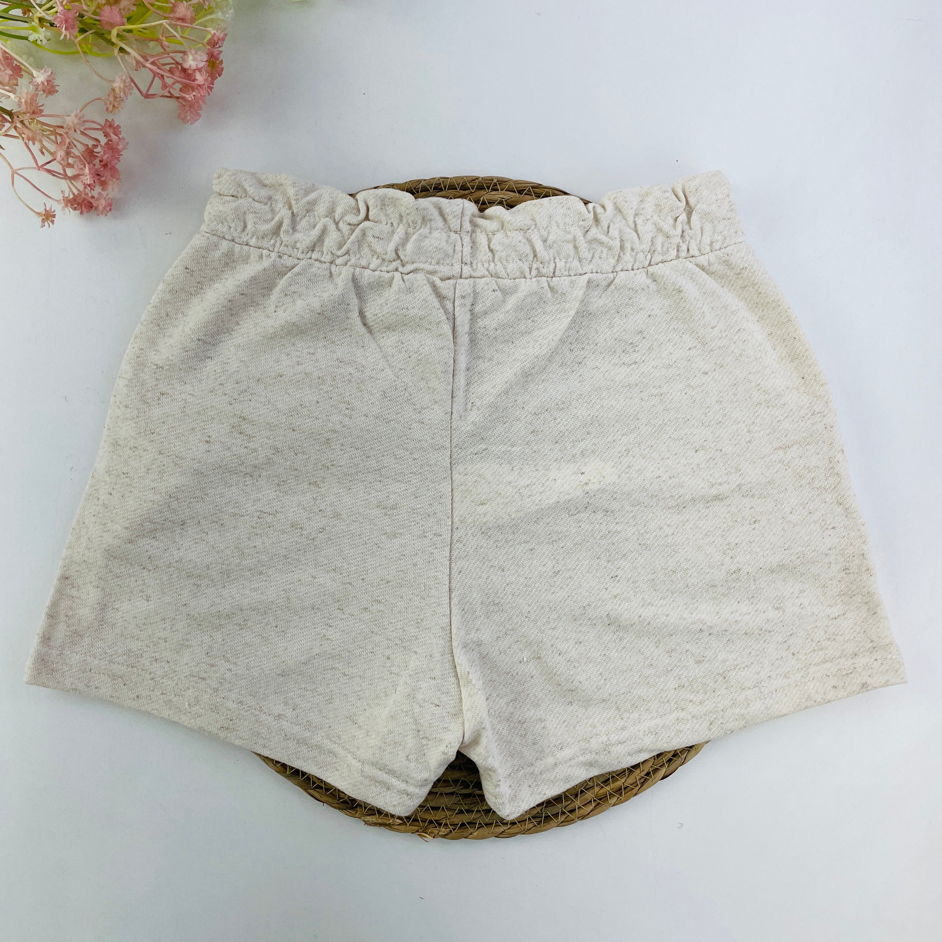 Short Fem Brincar e Arte Moletinho Perolas