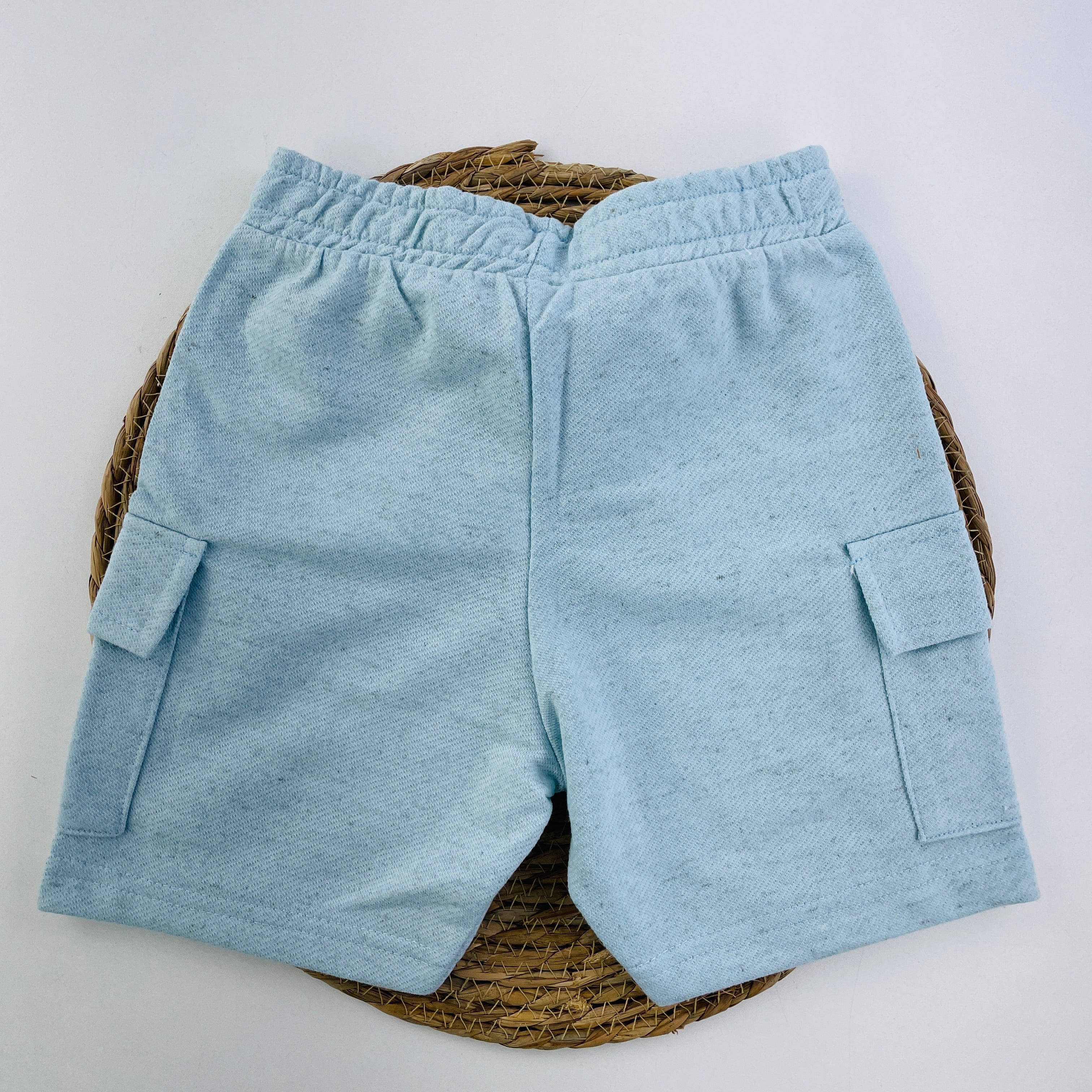 Bermuda Masculino Brincar e Arte Moletinho Linho Bolso