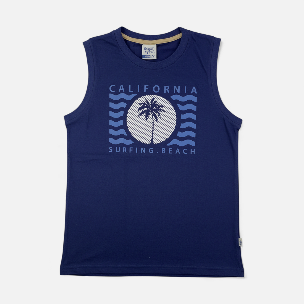 Conjunto Masculino Infantil Brincar e Arte Califórnia Surfing