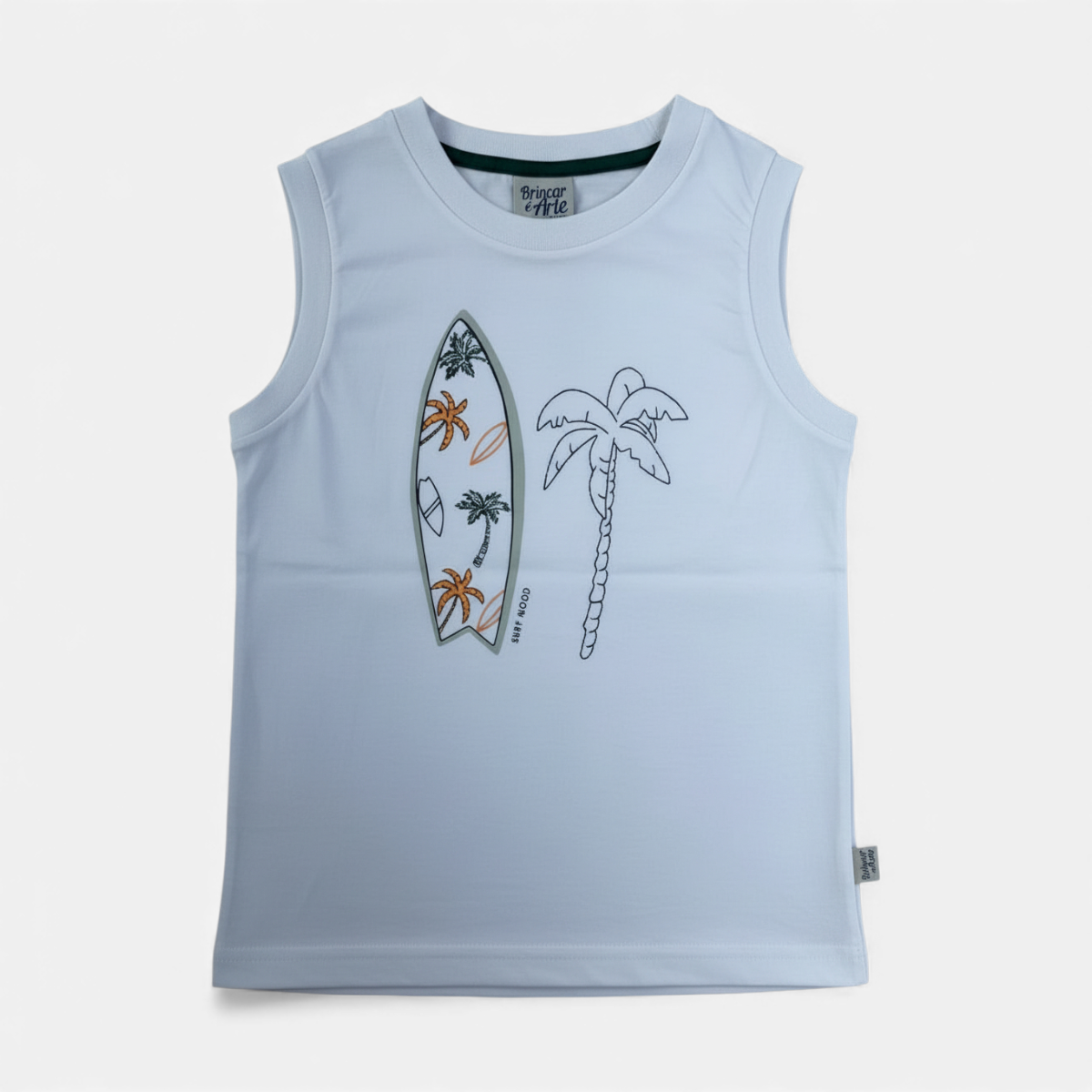 Conjunto Infantil Masculino Brincar e Arte Surf Mood