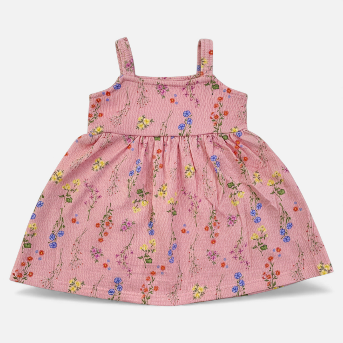 Vestido Brincar e Arte Ribana Jardim Florido