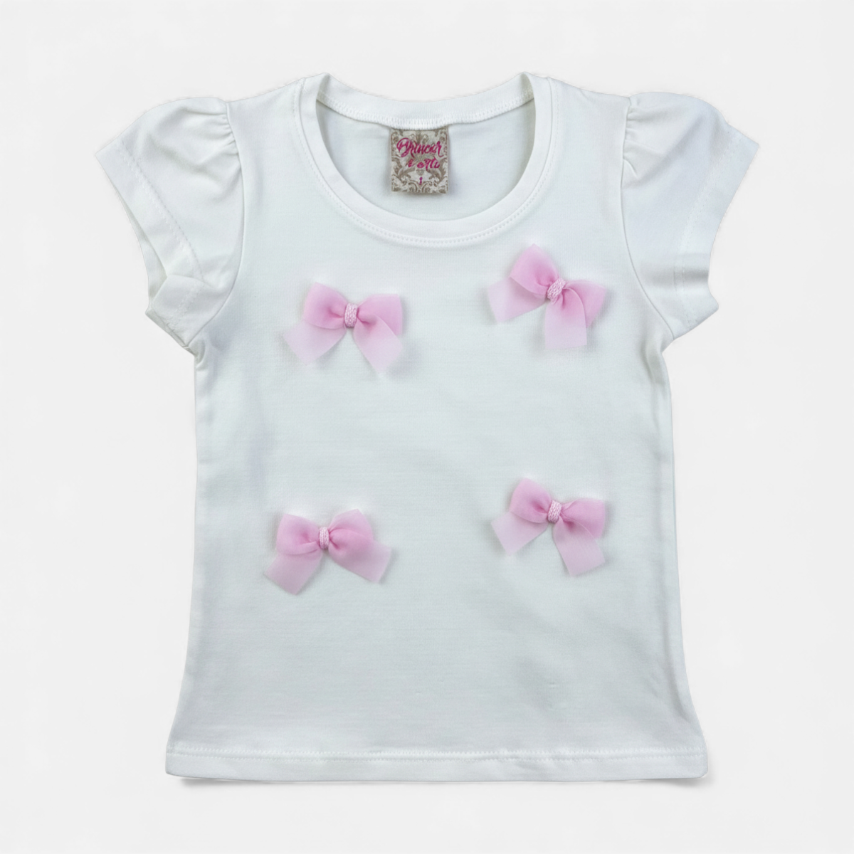 Conjunto Feminino Brincar e Arte Lacinhos