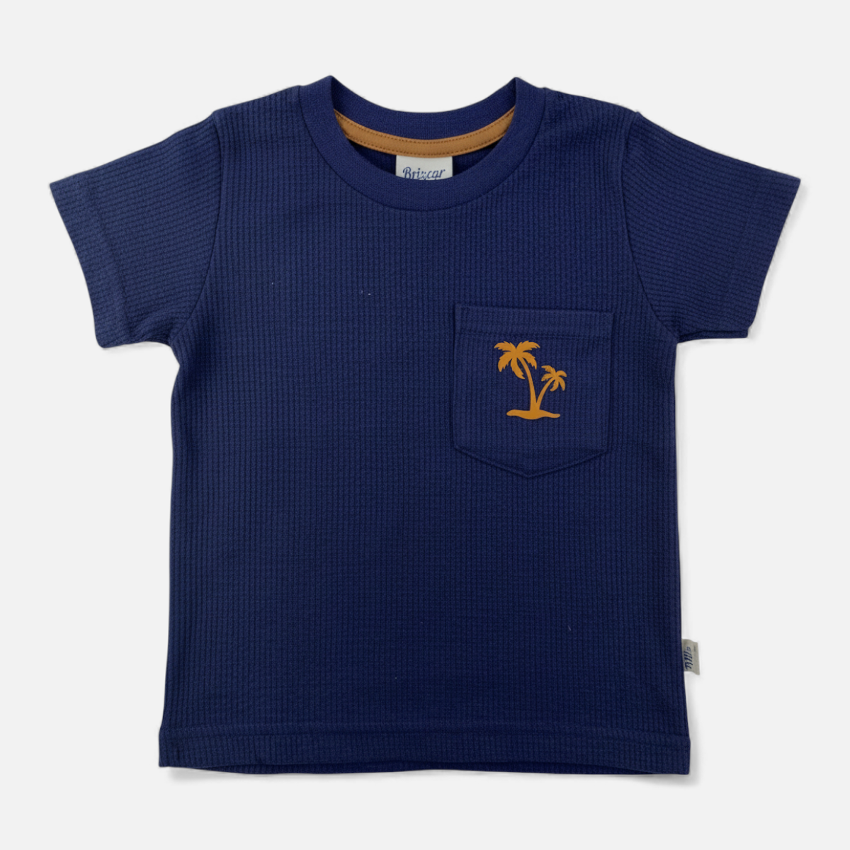 Conjunto Masculino Brincar e Arte Coqueiros Com Bolso