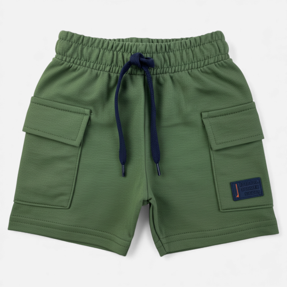 Bermuda Infantil Masculina Moletinho com Bolso Brincar e Arte