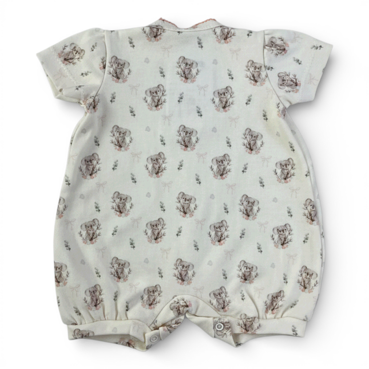 Macaquinho Feminino Infantil Curioso em Suedine com Estampa Digital