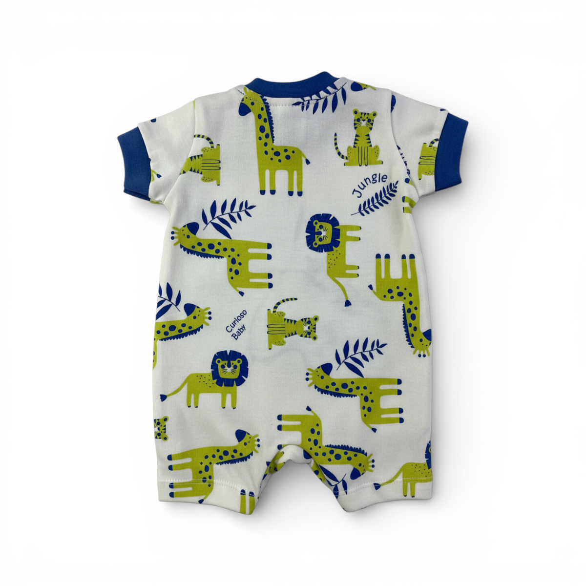 Macaquinho Masculino Infantil Curioso Girafa Jungle