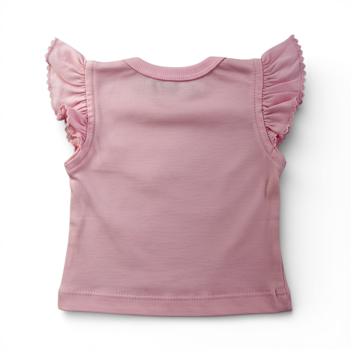 Jardineira Jeans Feminina Infantil Brokinha Jardim Encantado com Blusa