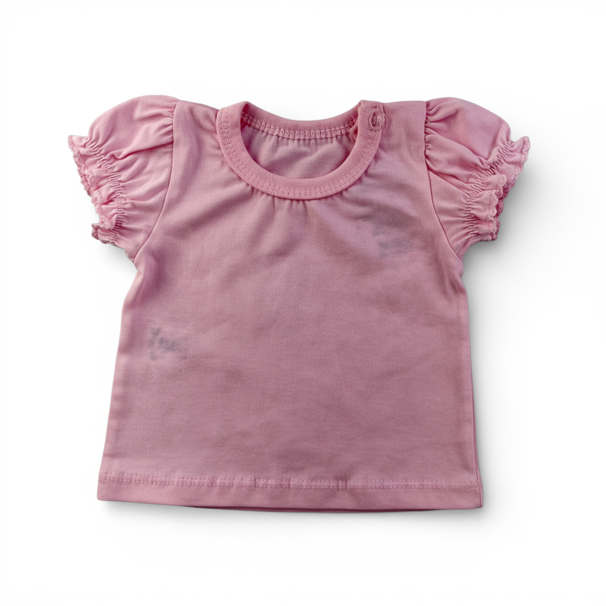 Jardineira Jeans Feminina Infantil Brokinha Florzinha com Strass e Blusa