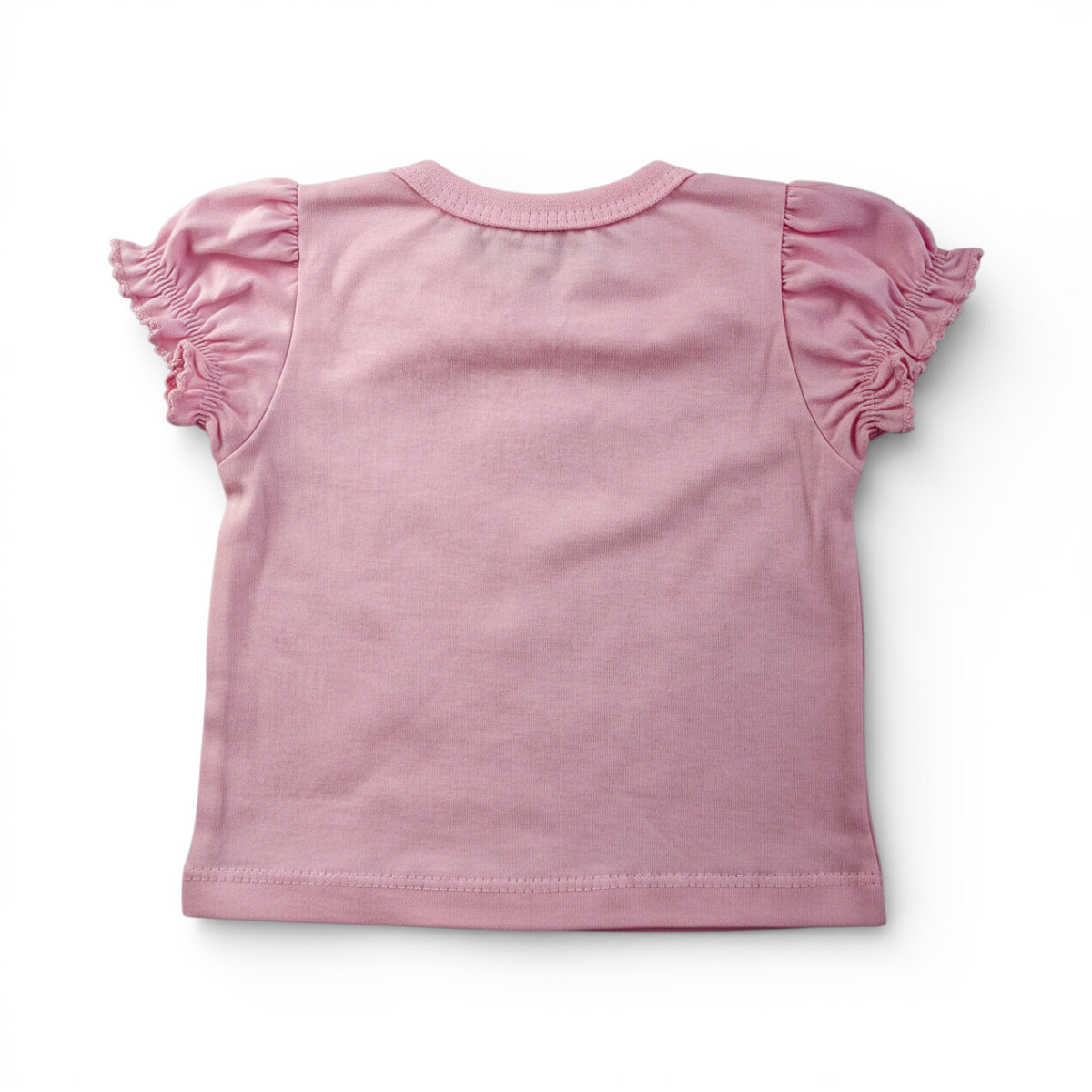 Jardineira Jeans Feminina Infantil Brokinha Florzinha com Strass e Blusa