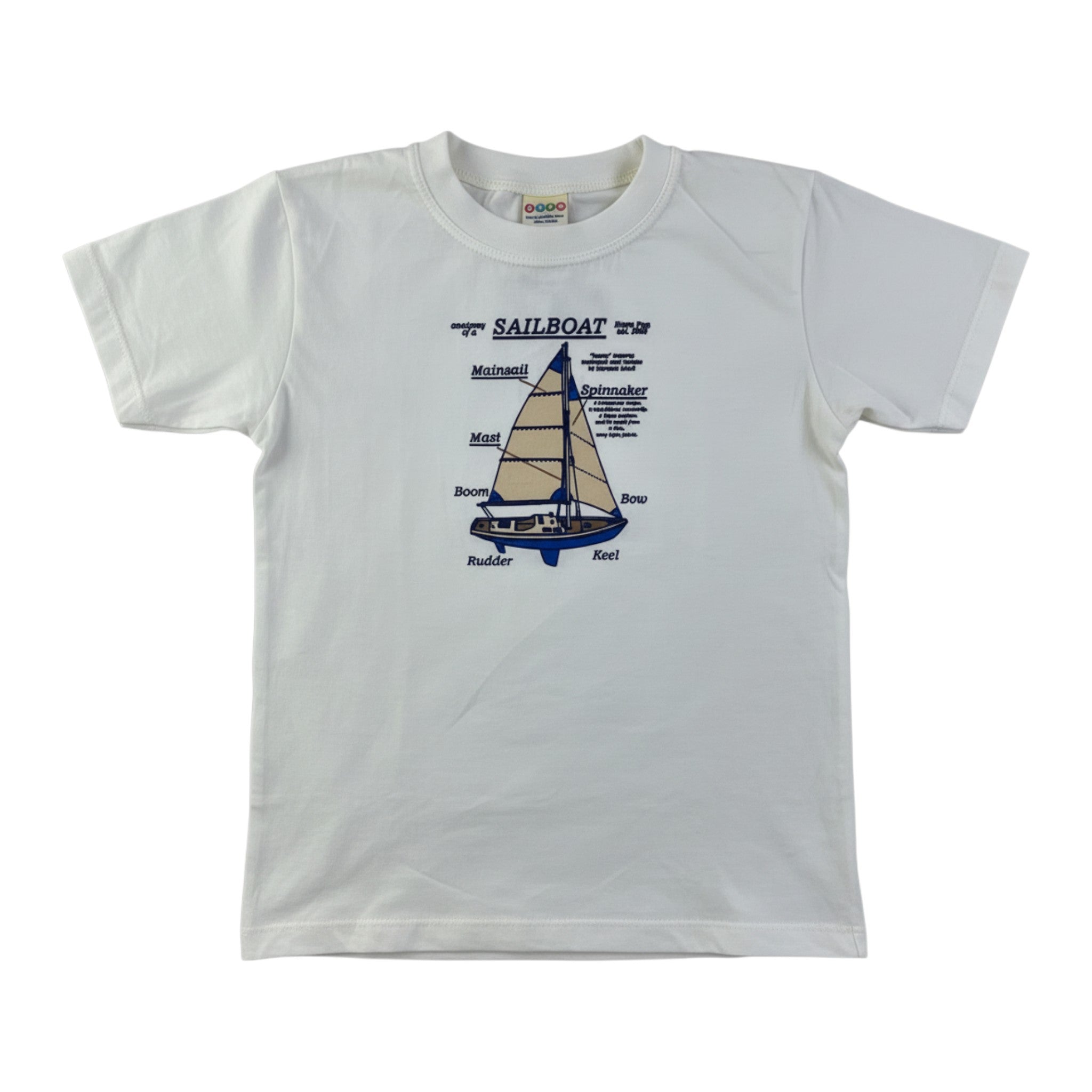 Conjunto Masculino Infantil Have Fun Mare Sailboat