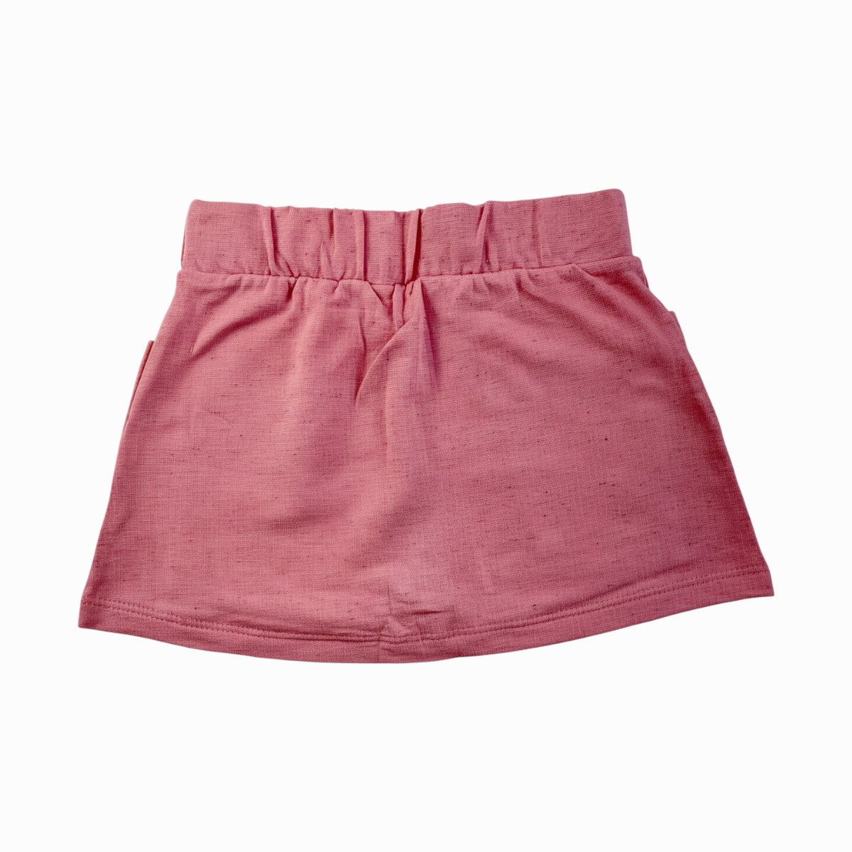 Conjunto Feminino Infantil Have Fun Natural em Malha Linho