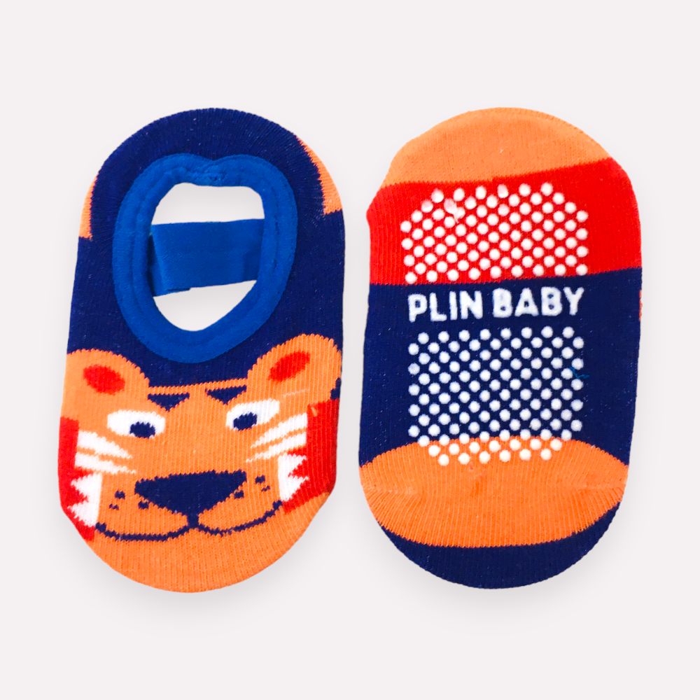 Meia Sapatilha Plin Baby Tigre