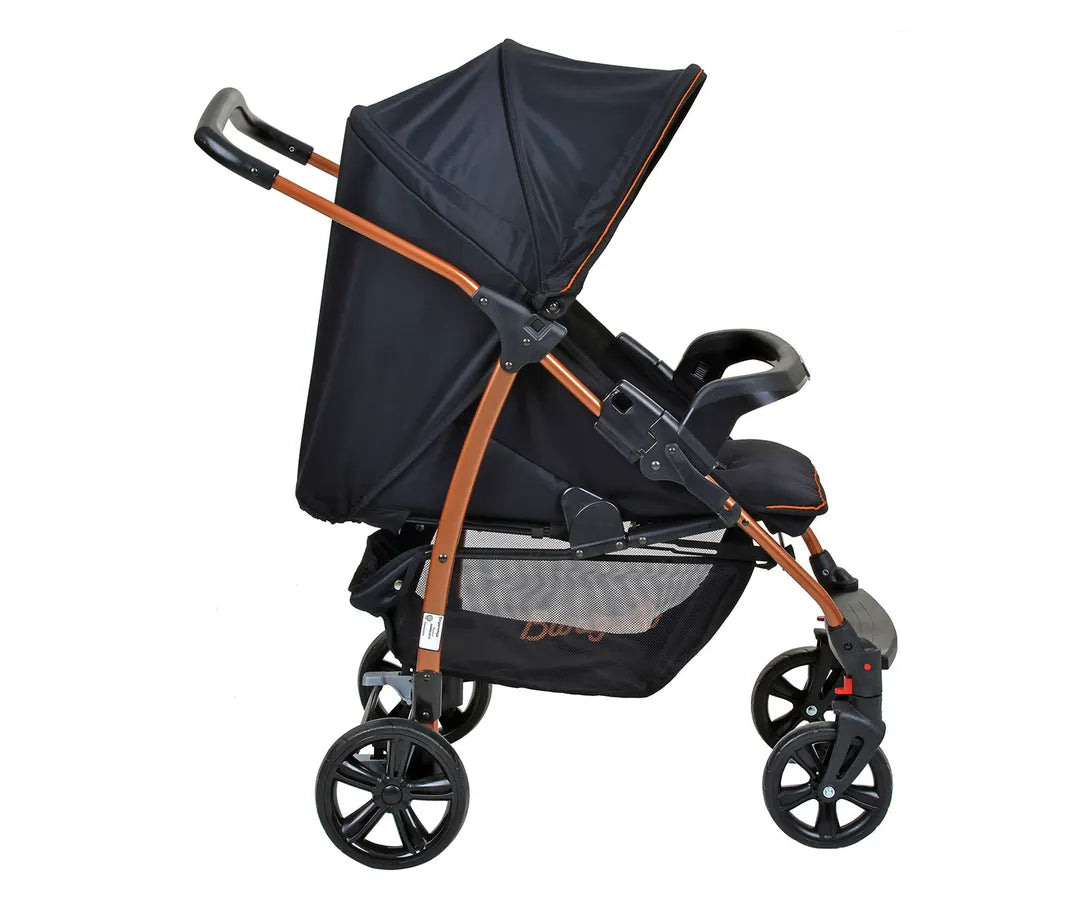 Carrinho Ecco Burigotto Preto Cobre