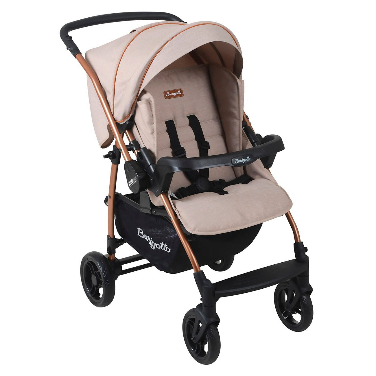 Conjunto Burigotto Rio 22 Travel System - Carrinho Rio 22 + Cadeira Materna