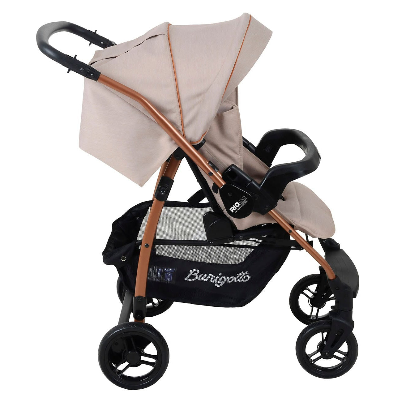 Conjunto Burigotto Rio 22 Travel System - Carrinho Rio 22 + Cadeira Materna