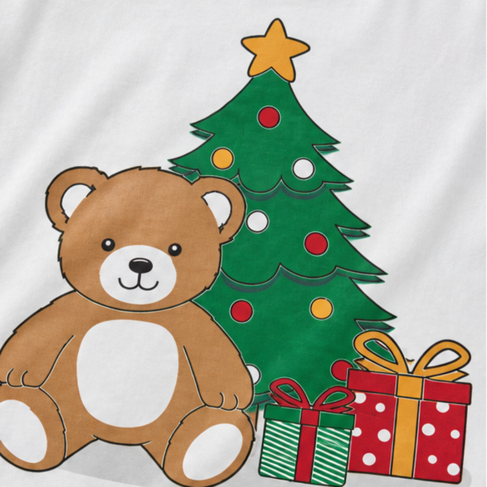 Pijama Masculino Bebê Kyly Ursinho de Natal