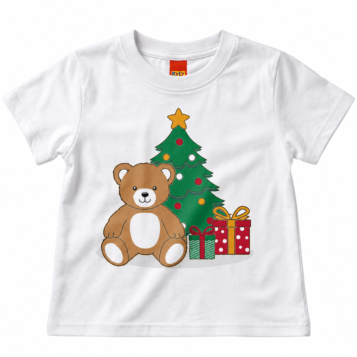 Pijama Masculino Bebê Kyly Ursinho de Natal