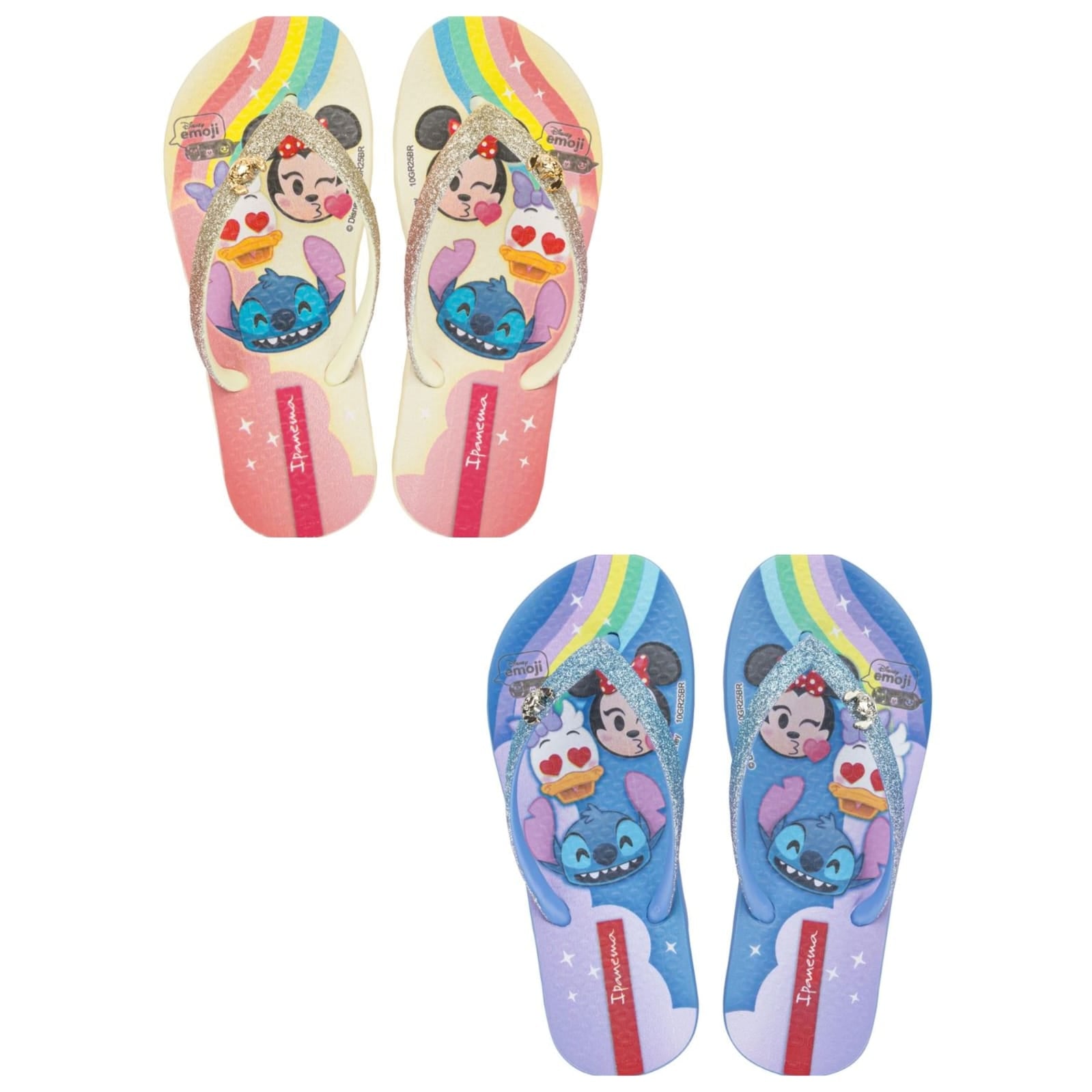 Chinelo Infantil Ipanema Glam Disney Antiderrapante Grendene