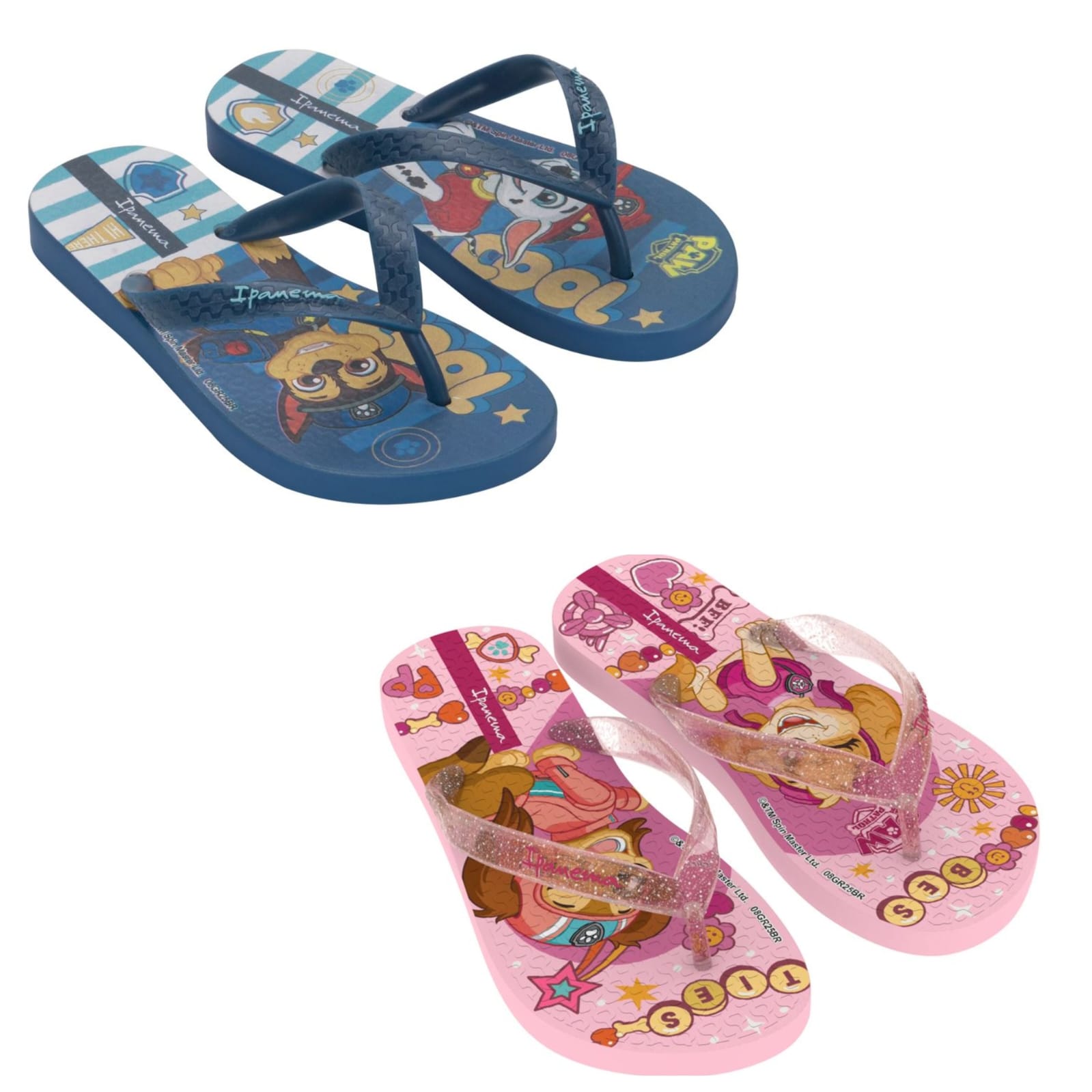 Chinelo Infantil Ipanema Patrulha Canina Skye Marshall Chase