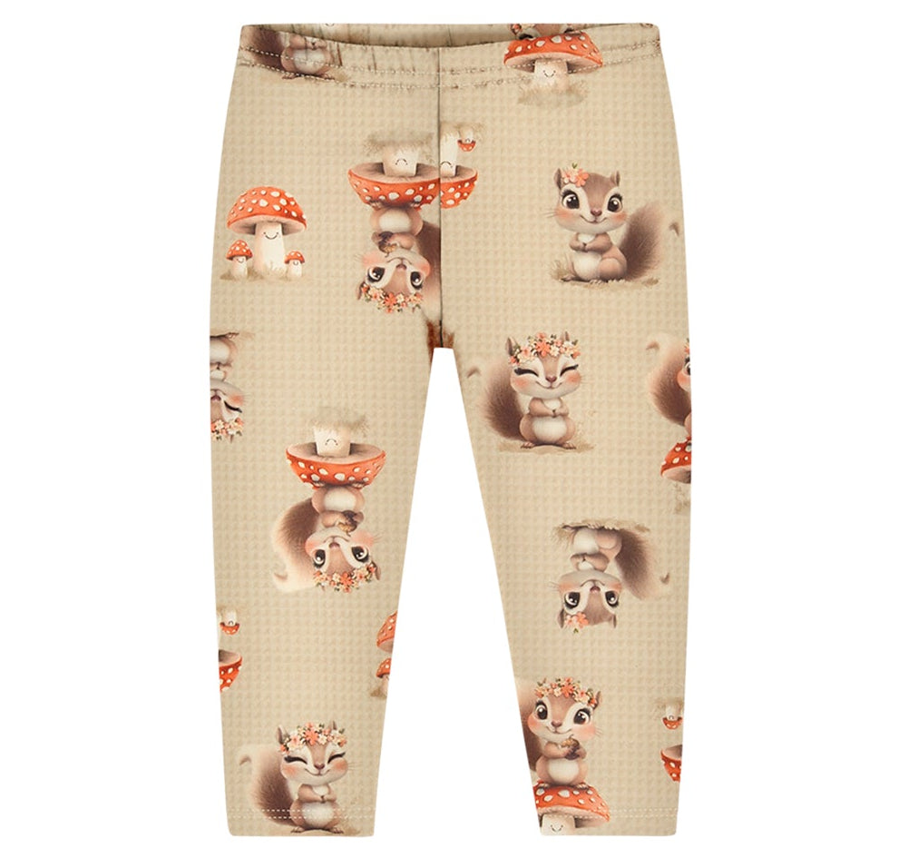 Conjunto Infantil Feminino Alakazoo com Casaco em Malha Pelo e Calça em Moletinho Soft
