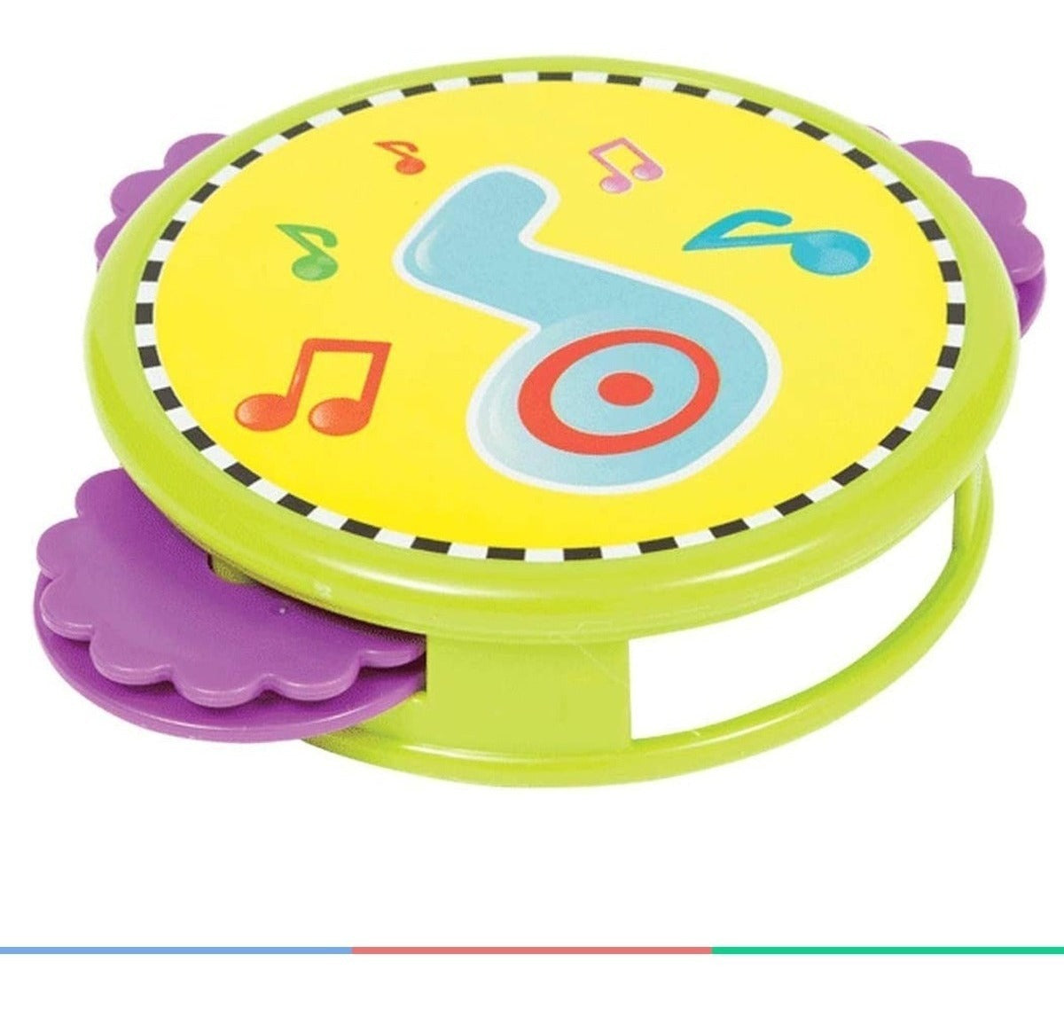 Brinquedo Kit Bateria Instrumento Musical Bebê Infantil Buba