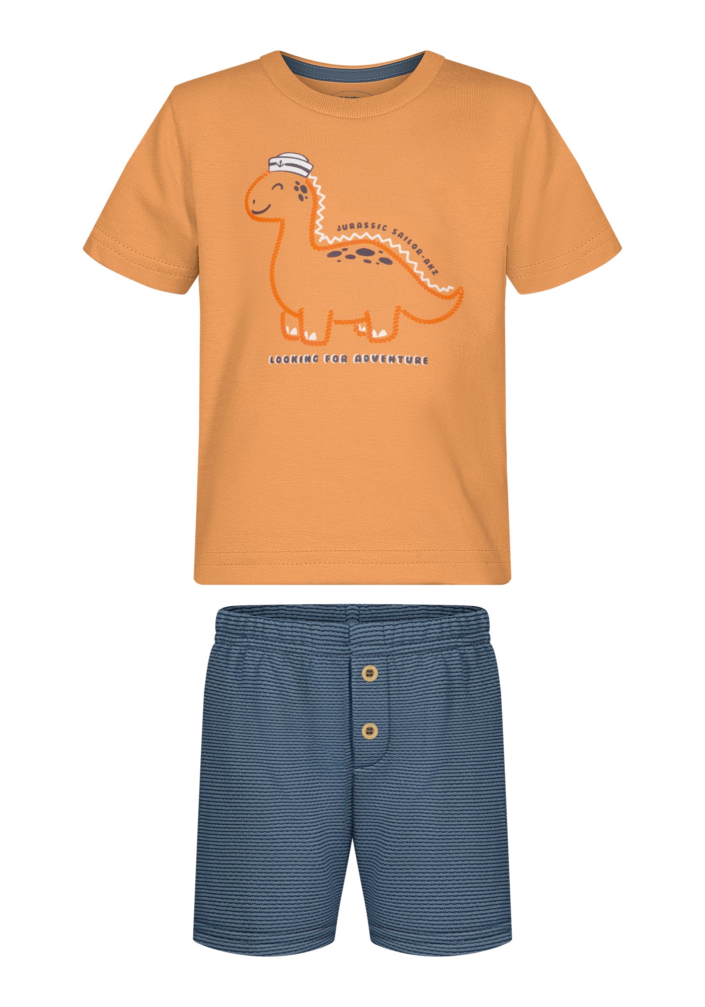 Conjunto Infantil Masculino Alakazoo Jurassic Sailor