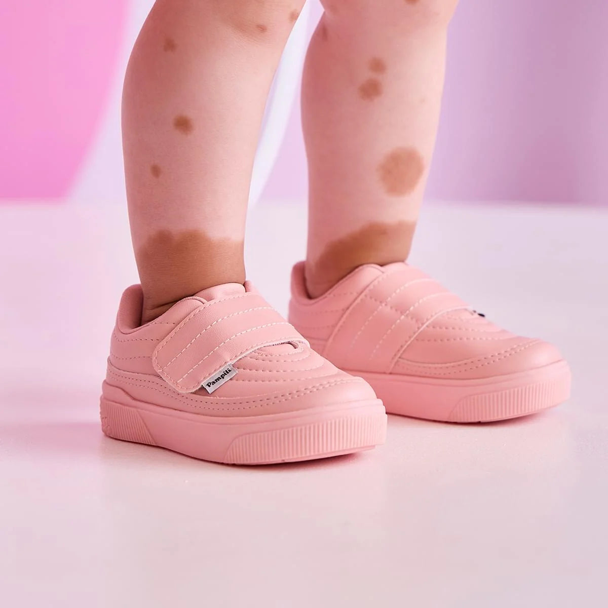 Tênis Infantil Feminino Pampili Yumi Matelassê