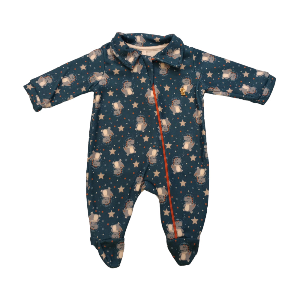 Macação Masculino Presente de  Anjo Manga Longo New Soft Space