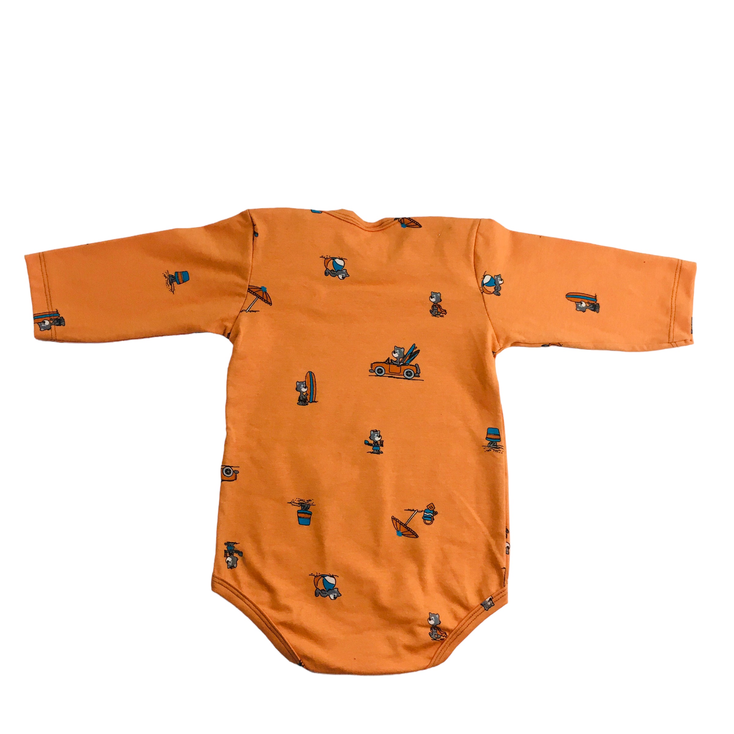 Body Manga Longa Gente Miuda Cotton