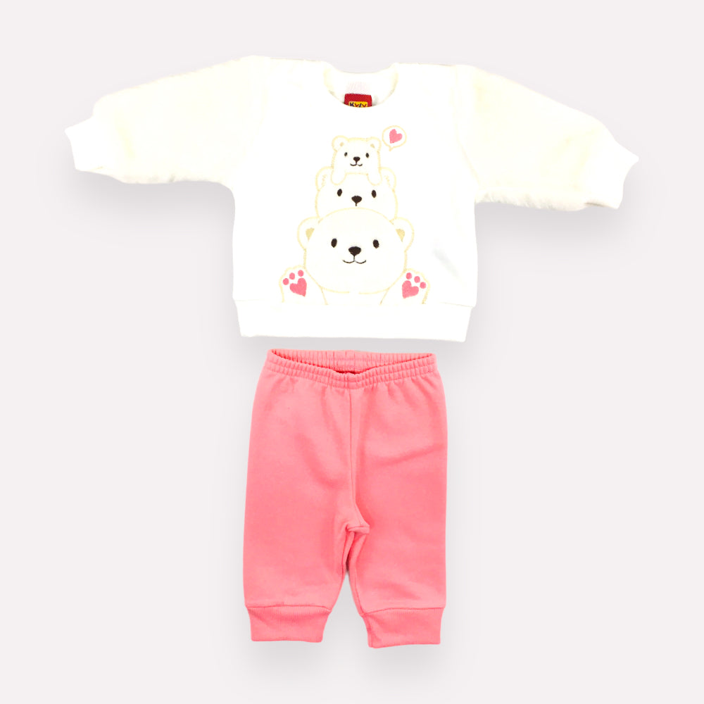 Conjunto Feminino Kyly Familia Urso