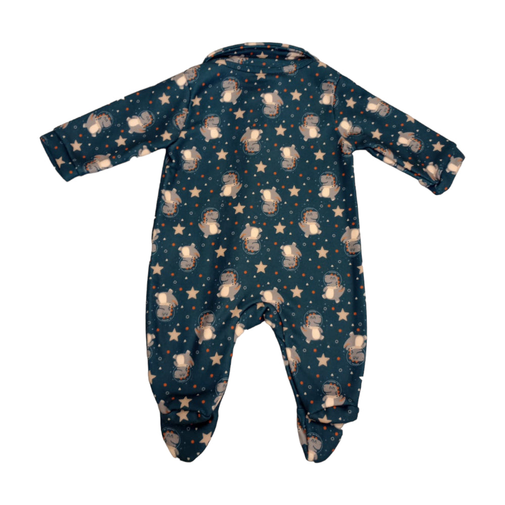 Macação Masculino Presente de  Anjo Manga Longo New Soft Space