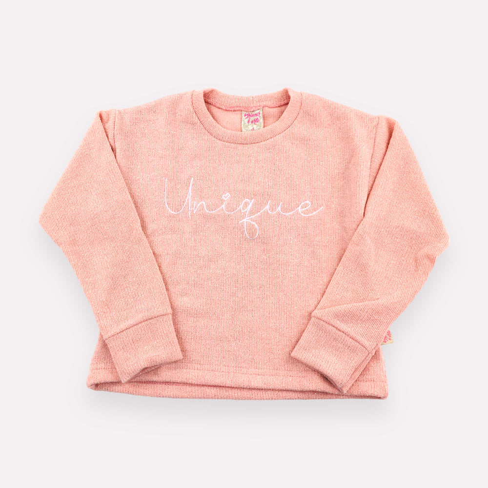 Blusa Feminina Brincar E Arte Unique Tricot Lurex