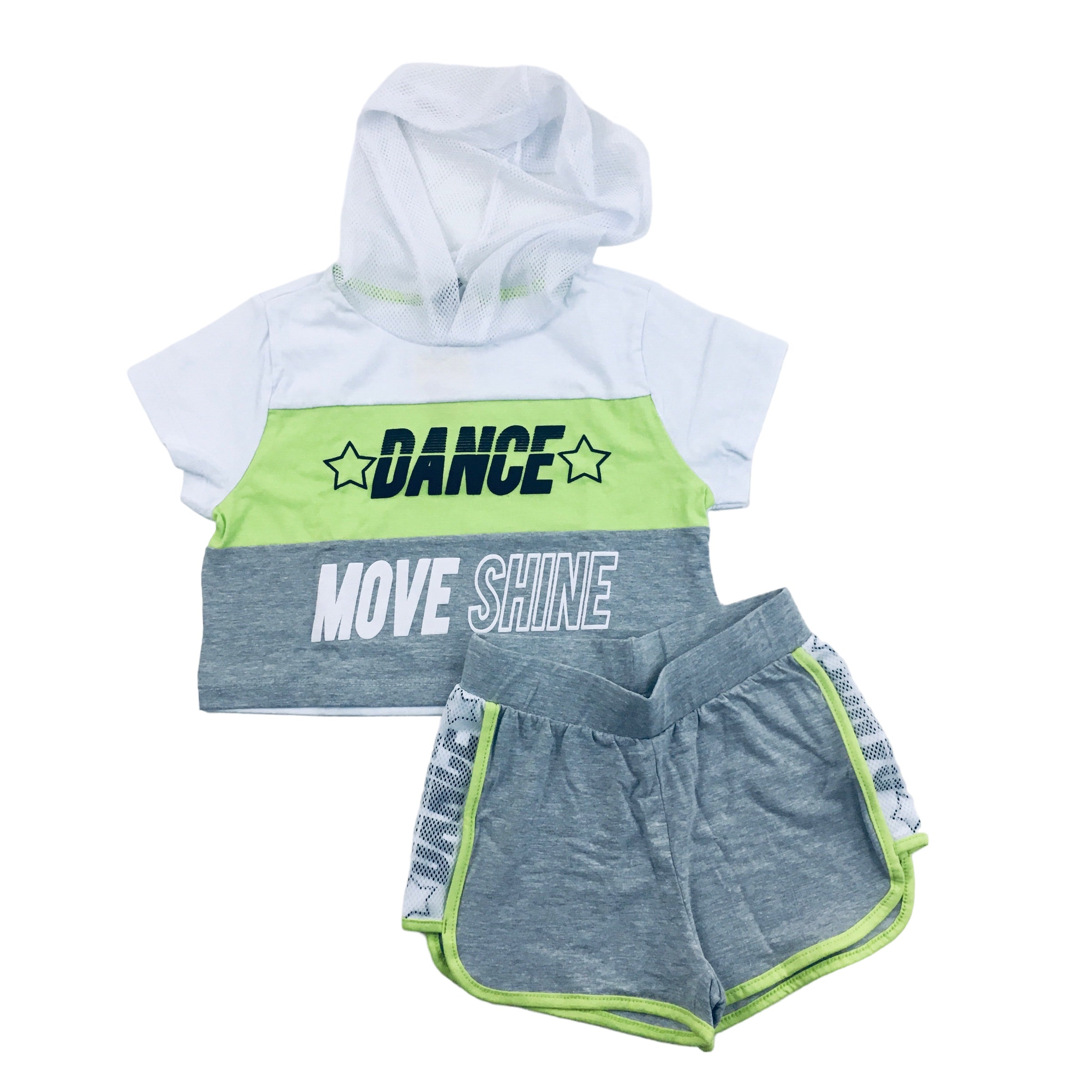 Conjunto Feminino Have Fun Dance Cotton Telado