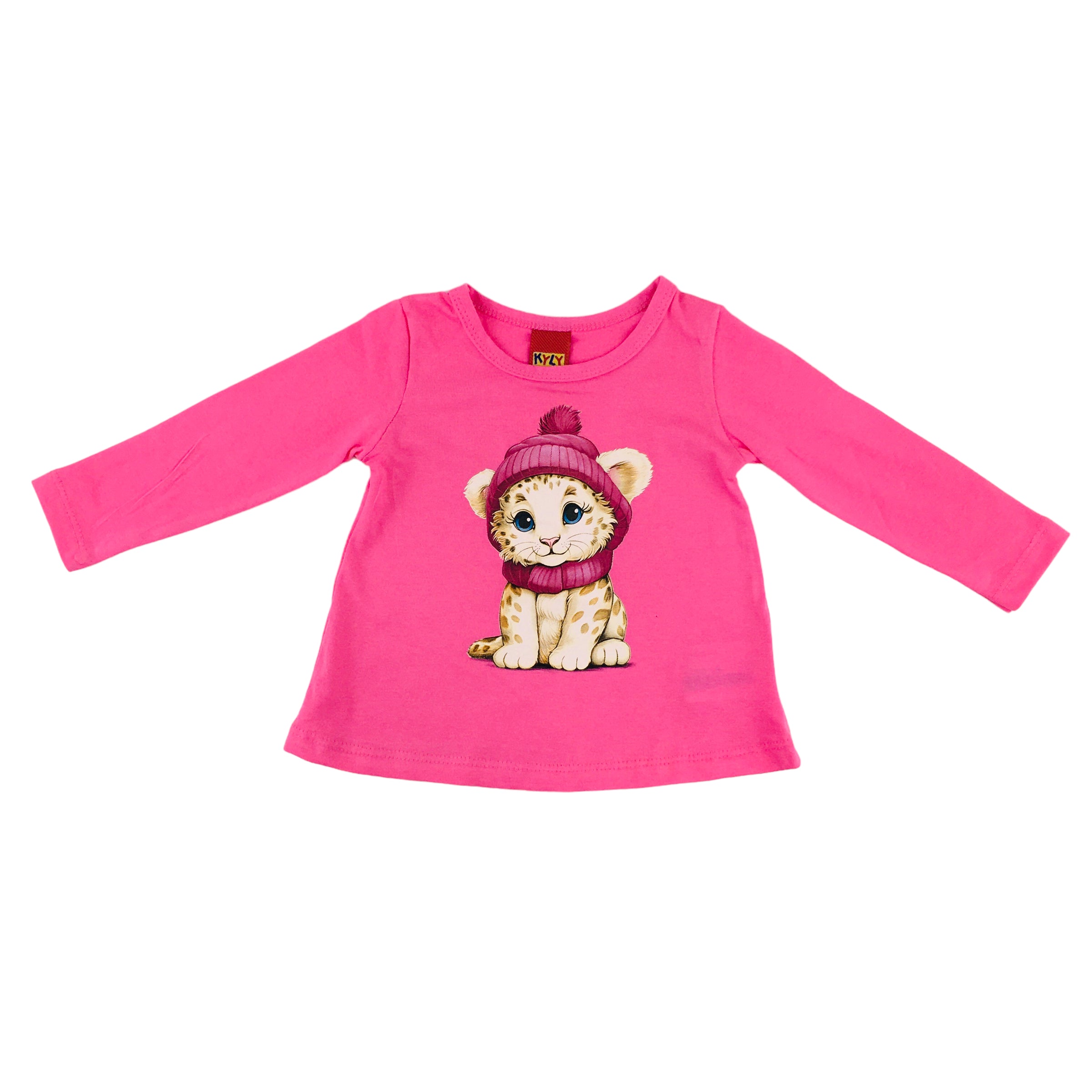 Blusa Feminina Manga Longa Kyly Oncinha