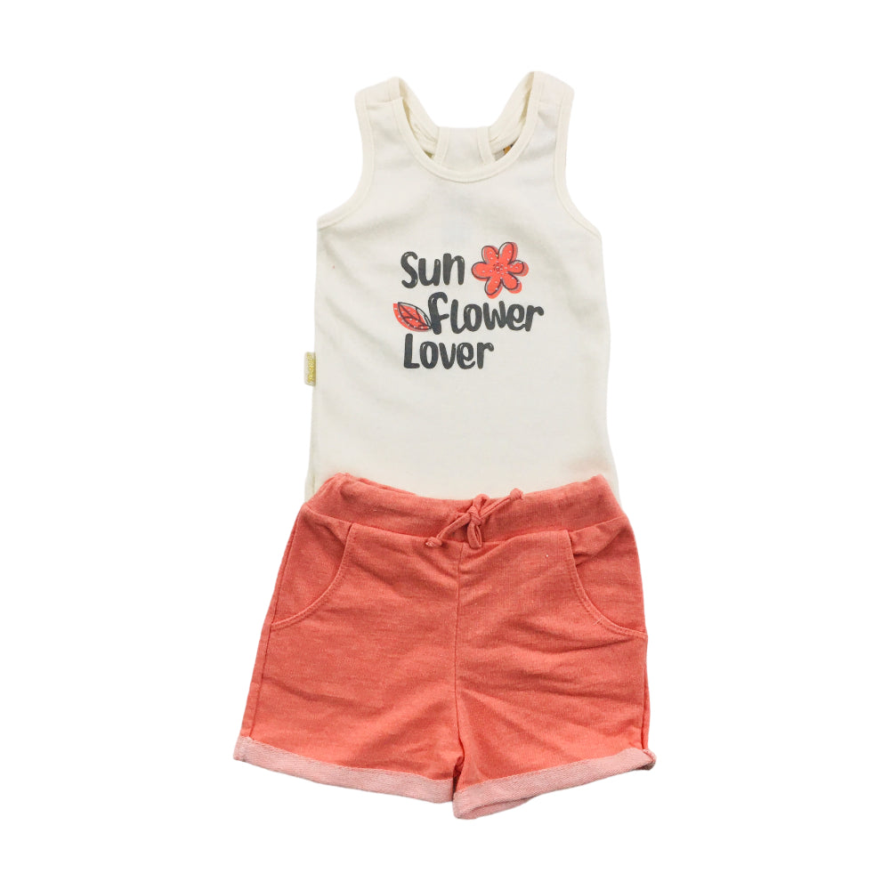 Conjunto Feminino Yuks Sun Love Regata E Short