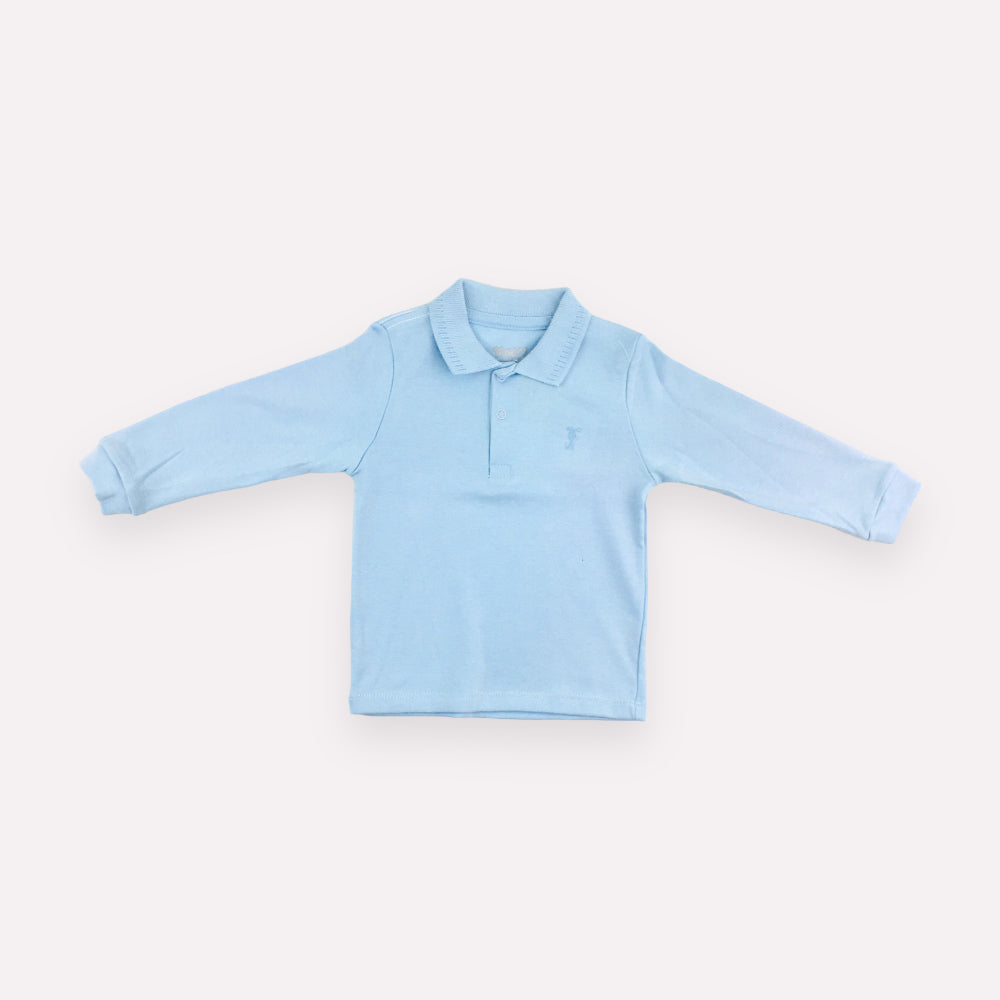 Camisa Yuks Manga Longa Caozinho Polo