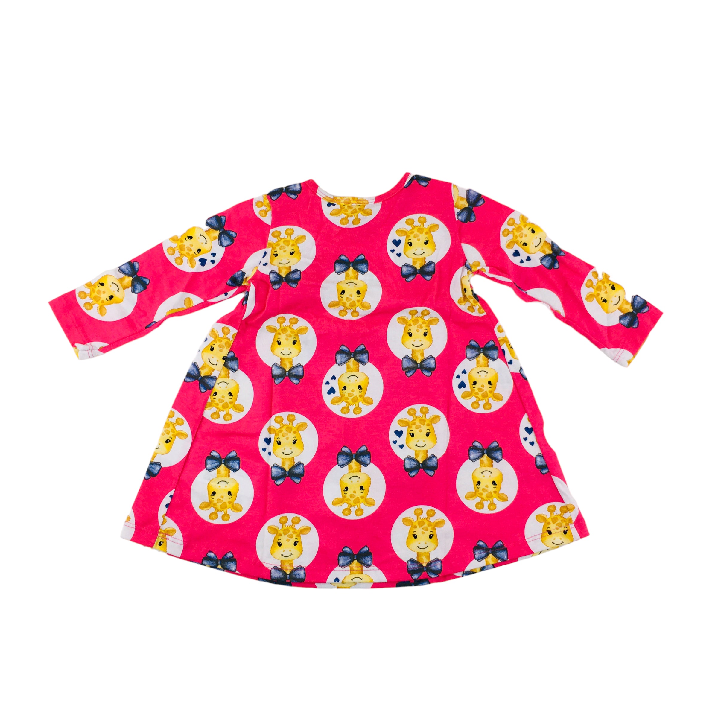 Vestido Manga Langa Kyly Girafas