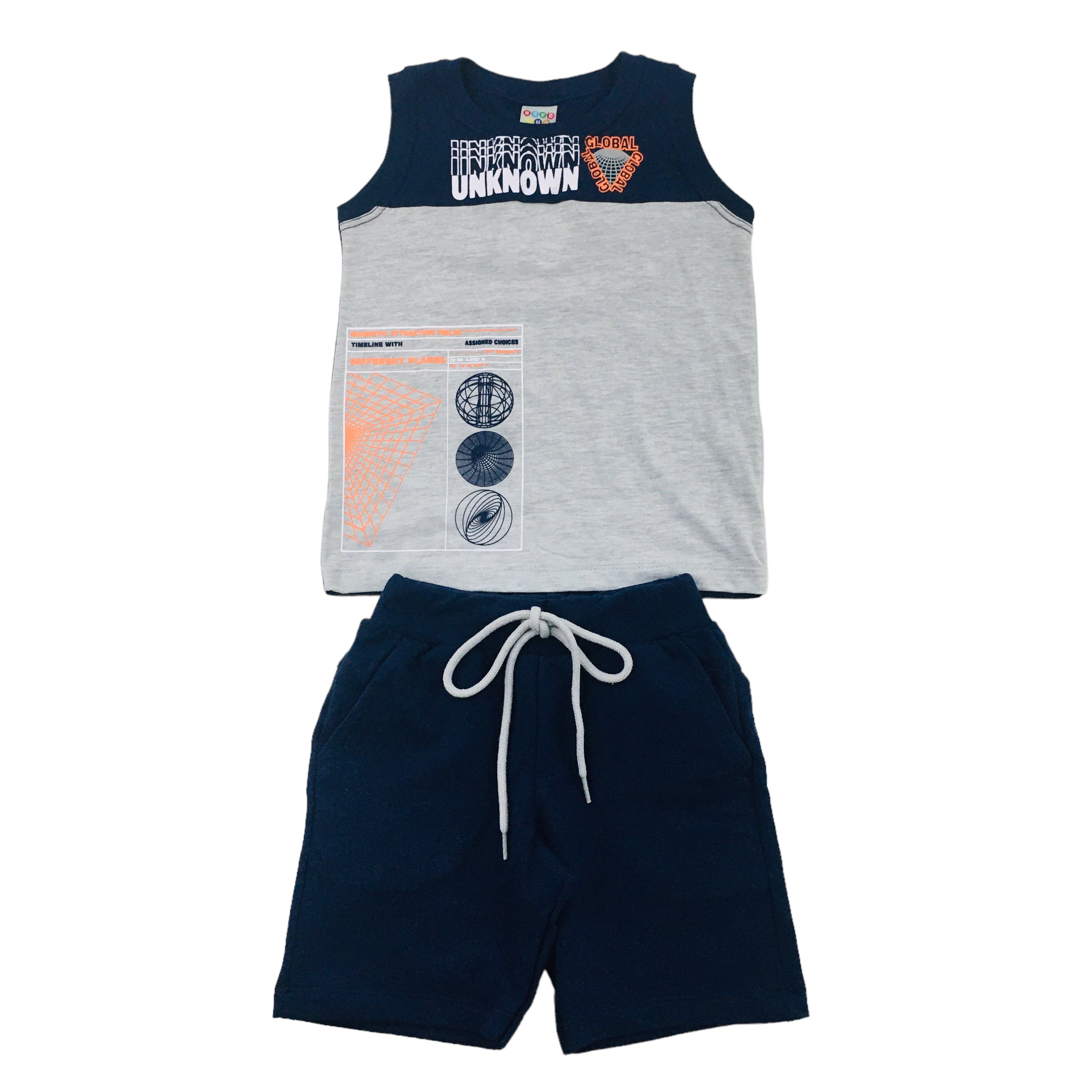 Conjunto Masculino Have Fun Global Meia Malha