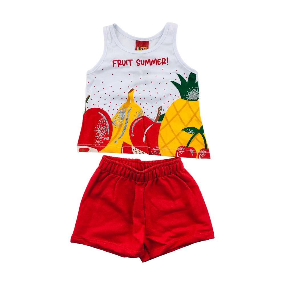 Conjunto Feminino Fruit Summer