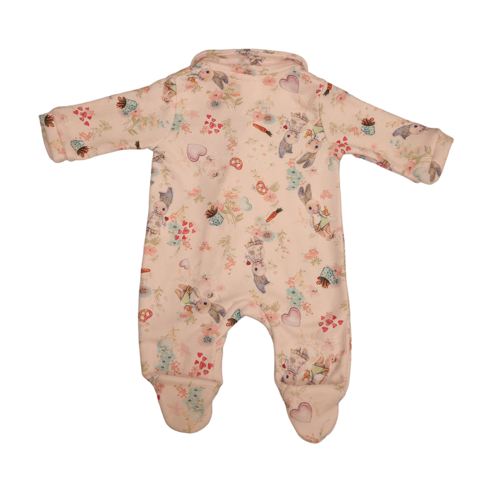 Macacão Feminino Presente de Anjo Manga Longa New Soft Jardim