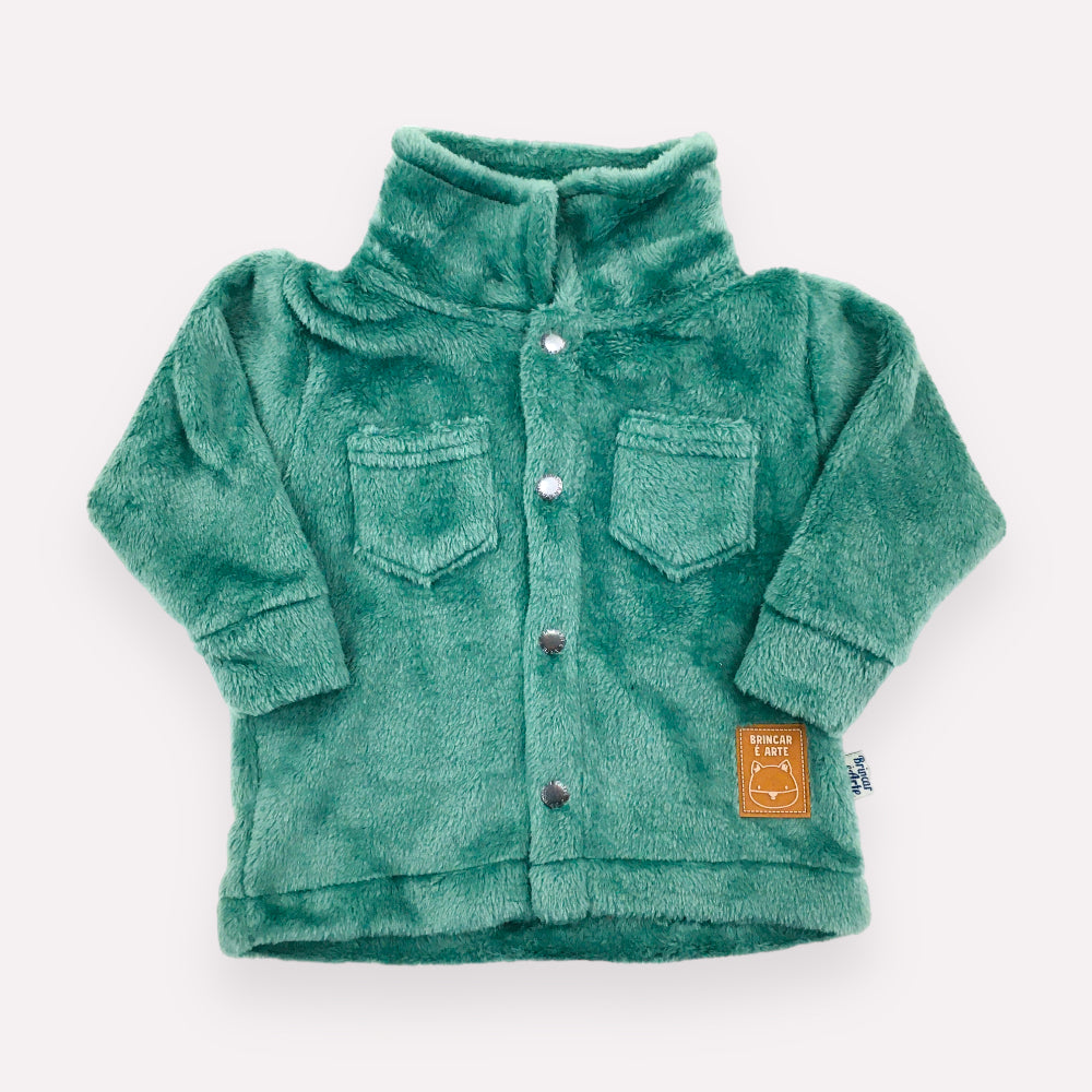 CASACO MASC BRINCAR E ARTE PELUCIA FLEECE