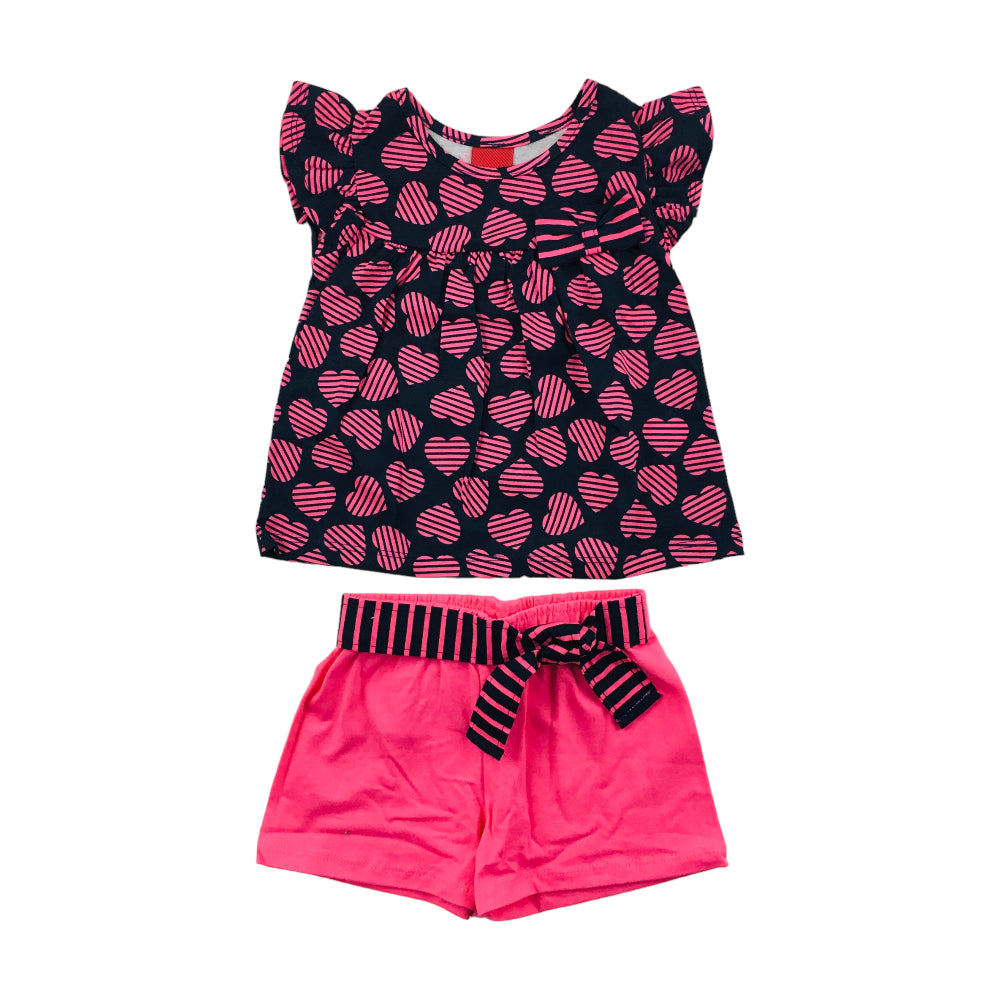 Conjunto Feminino Corações Kyly