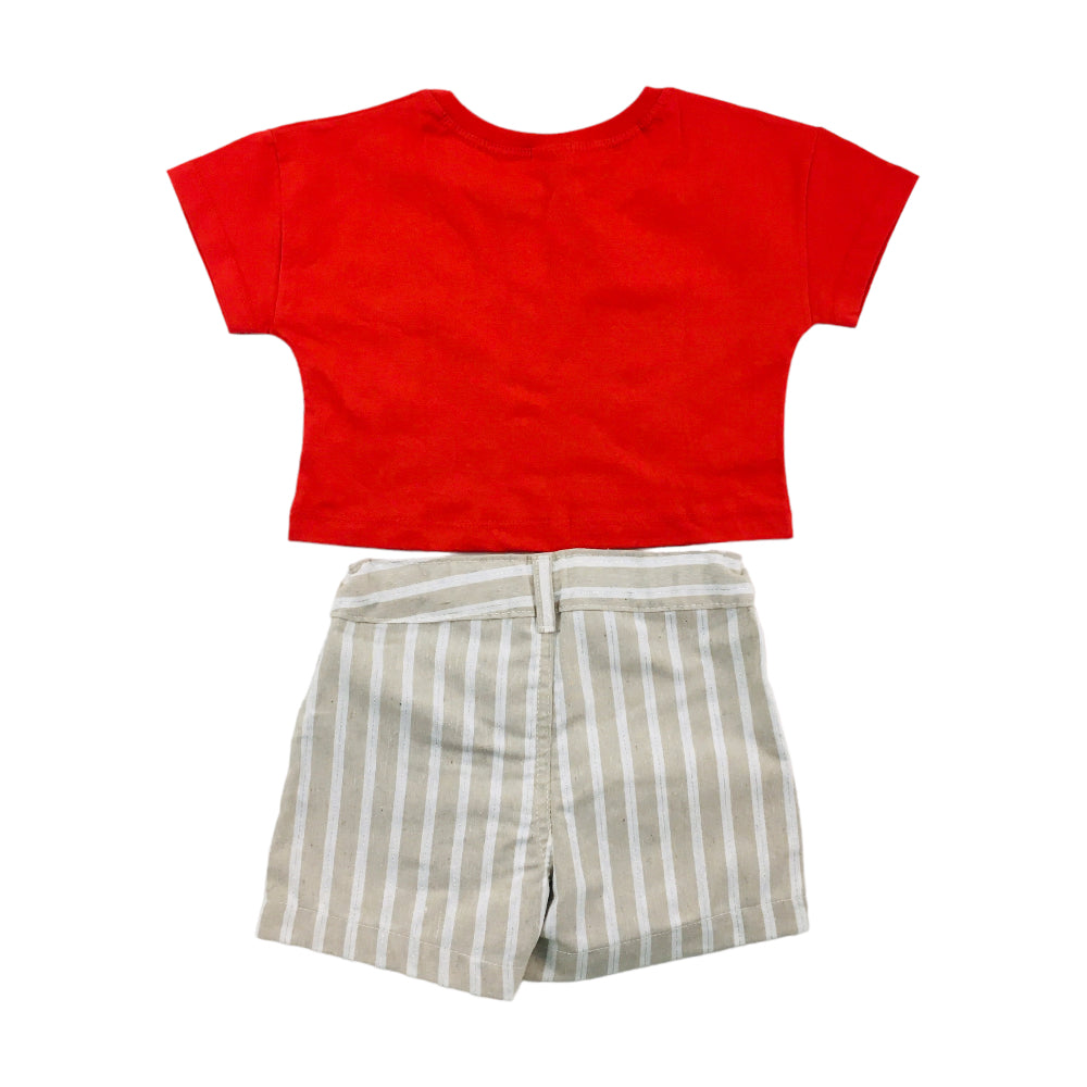 Conjunto Feminino Have Fun Relax Meia Malha Tecido Eco