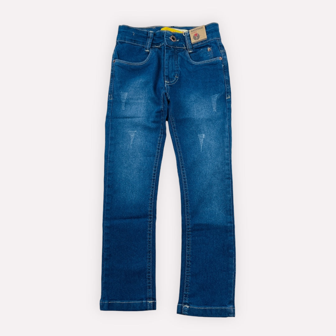 Calça Infantil Nacional Jeans Básica