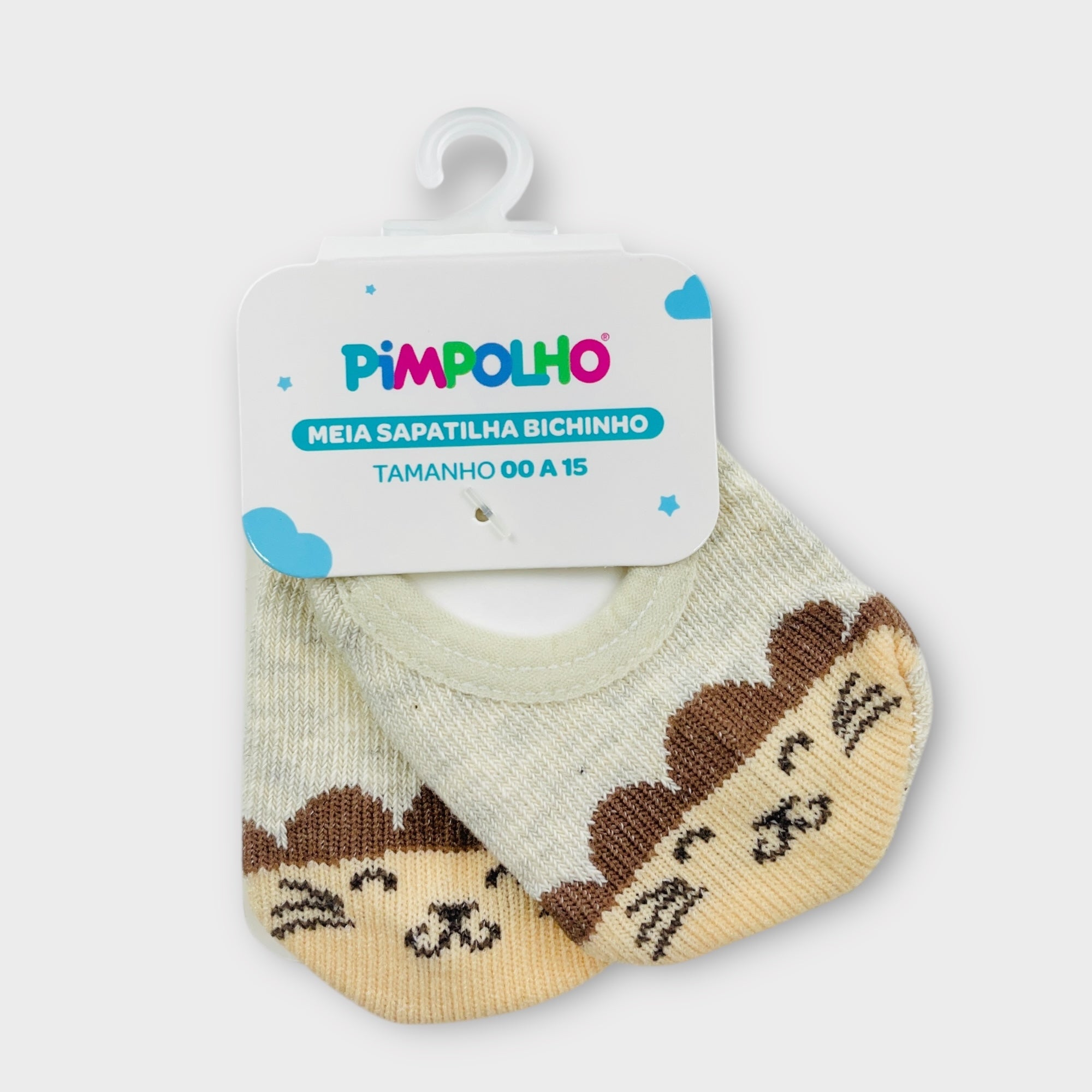 Meia Sapatilha Pimpolho Bichinho