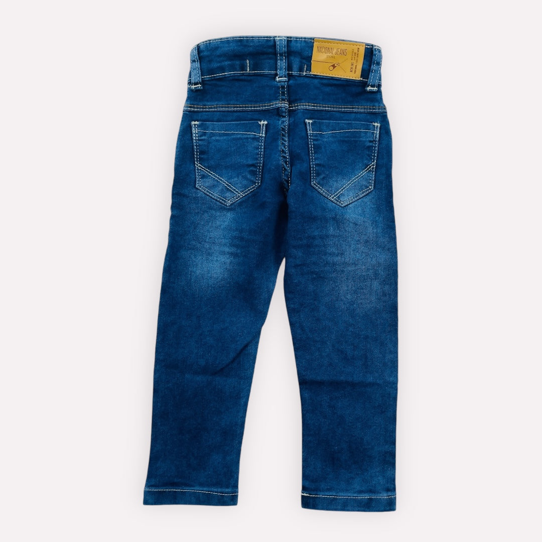 Calça Infantil Nacional Jeans Básica