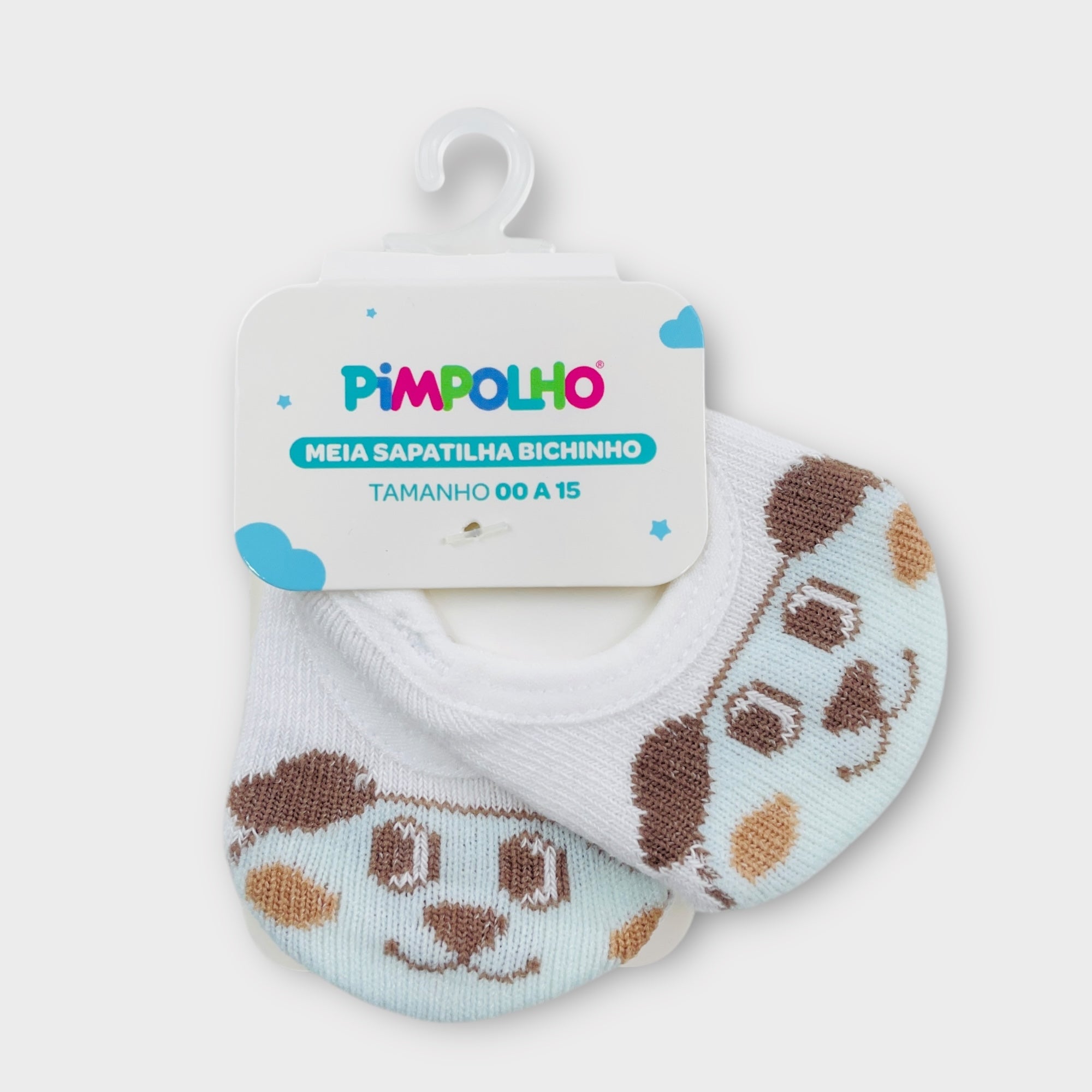 Meia Sapatilha Pimpolho Bichinho