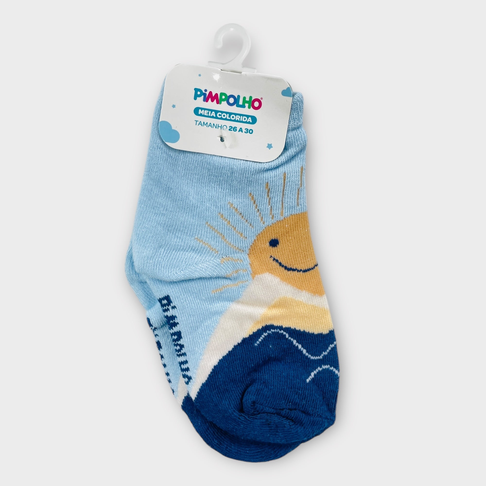Meia Colorida Masculino Pimpolho Cano Alto
