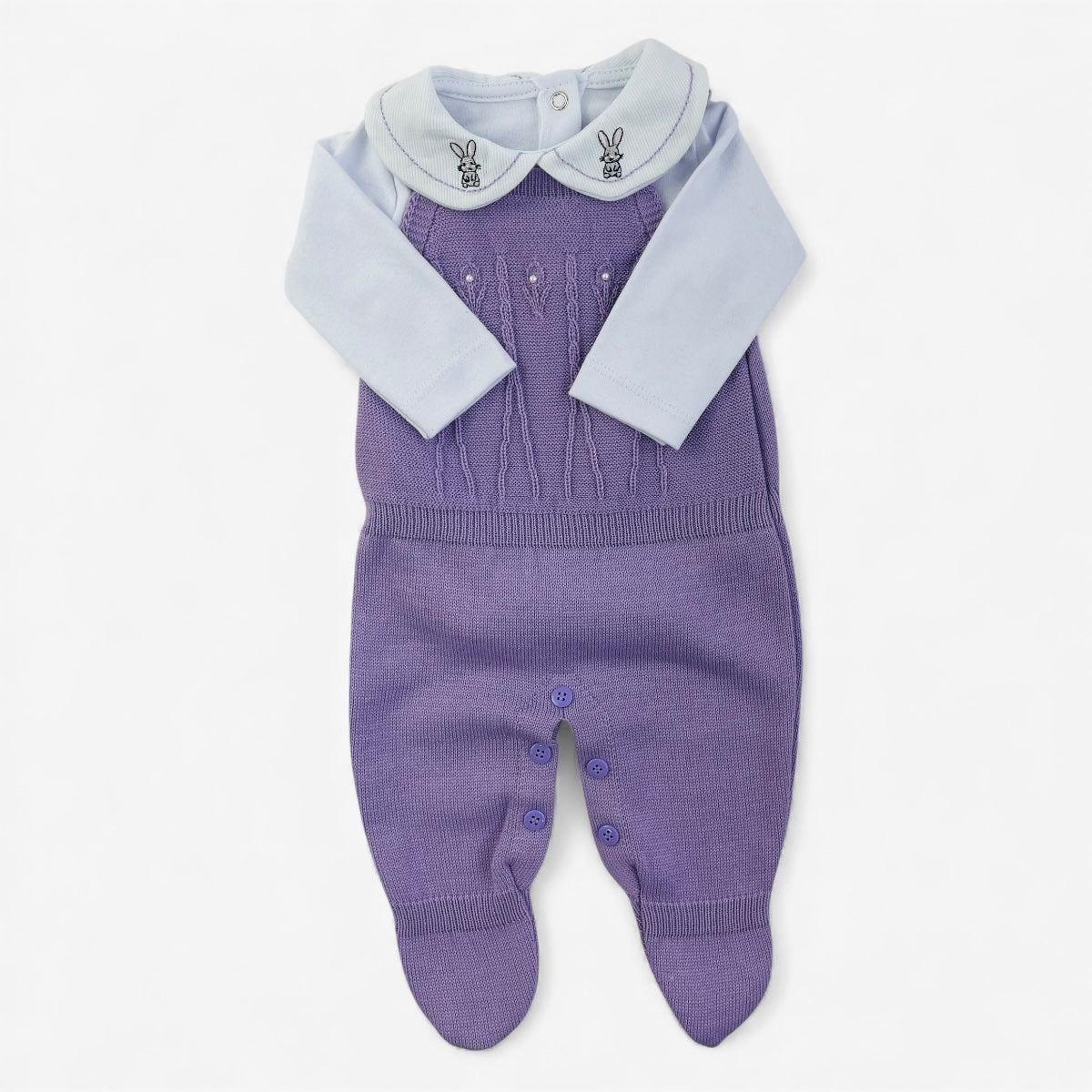 Jardineira Tamine Baby Carolina 2 Peças