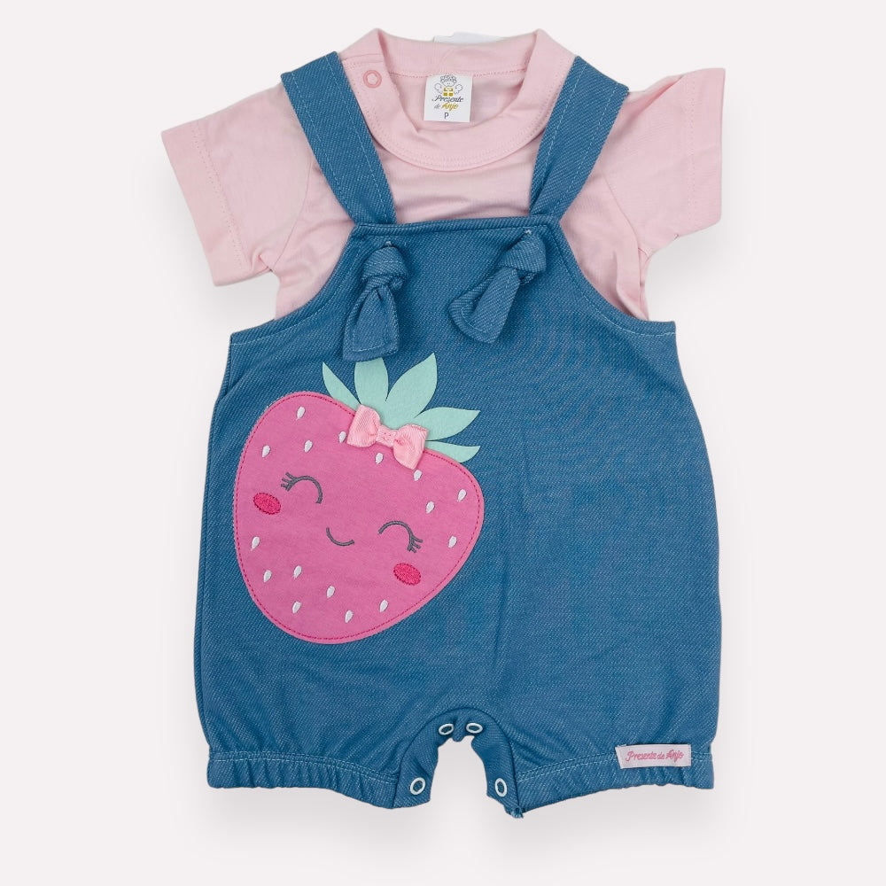Jardineira Presente De Anjo Fruta